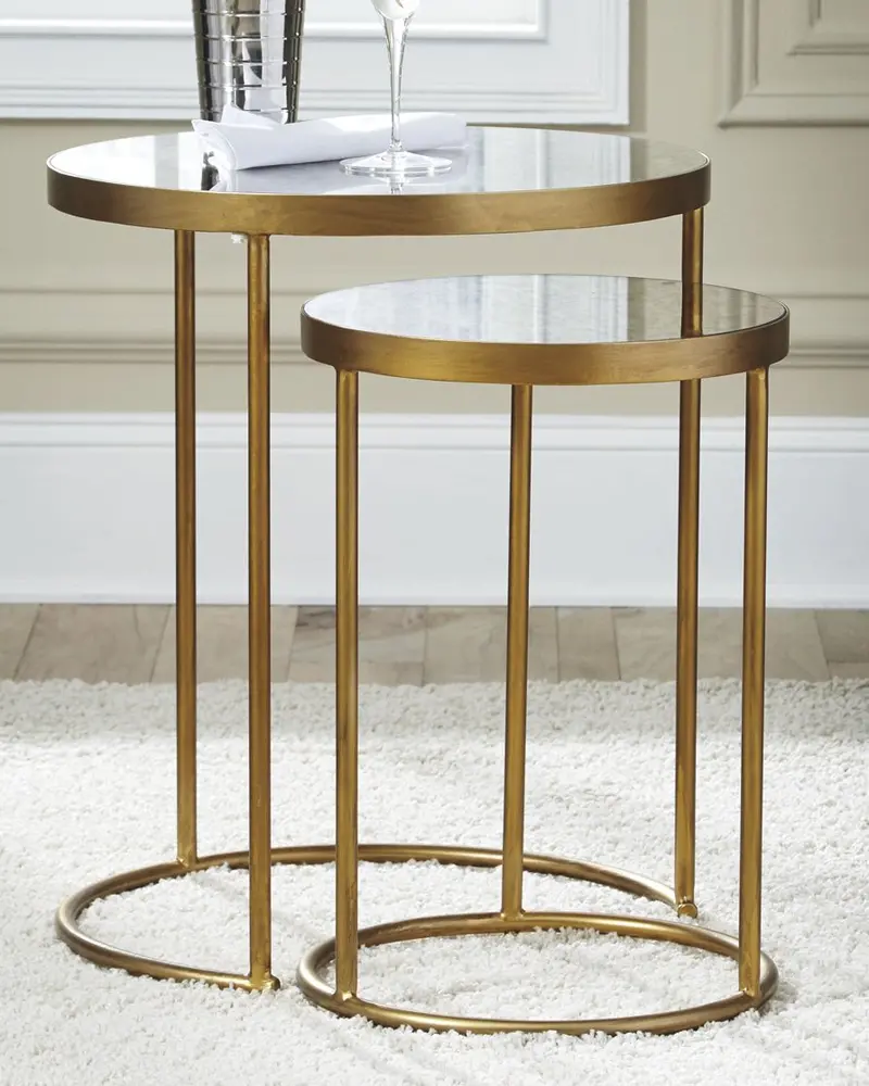 Majaci Minimalist Accent Tables (Set of 2)