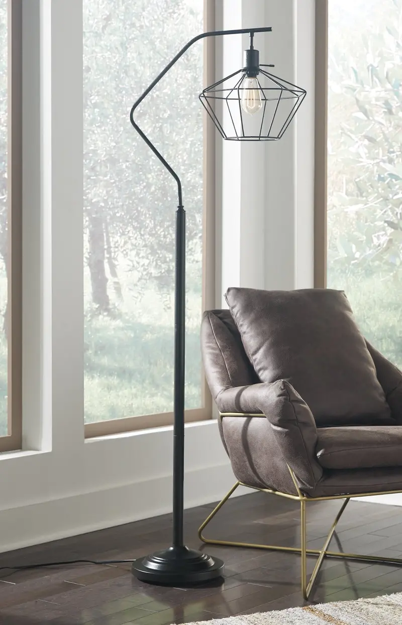Makeika Arched Floor Lamp