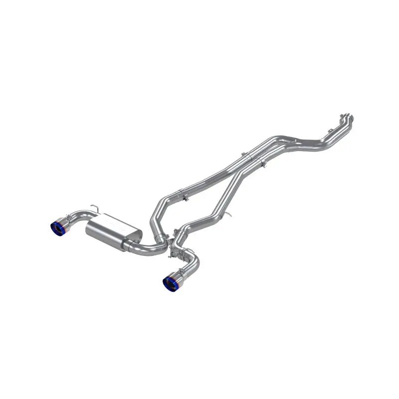 MBRP 3-Inch Cat-Back Exhaust System with Burnt Titanium Tips for 2020+ Toyota GR Supra 3.0L (T304 Stainless Steel)
