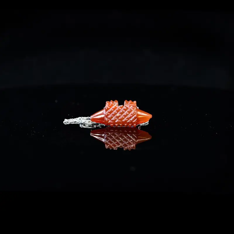 Mesopotamian Carnelian Pendant Bead, 2nd Millennium BCE