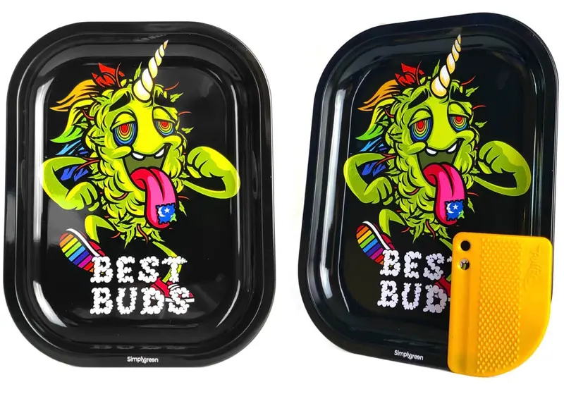 Metal Rolling Tray – Best Buds LSD Art Edition