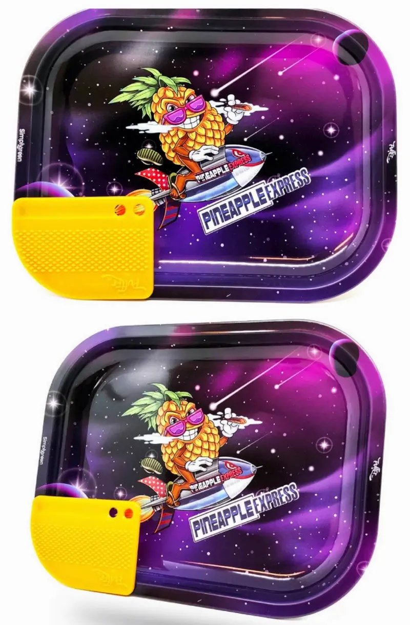 Metal Rolling Tray – Best Buds Pineapple Express Theme