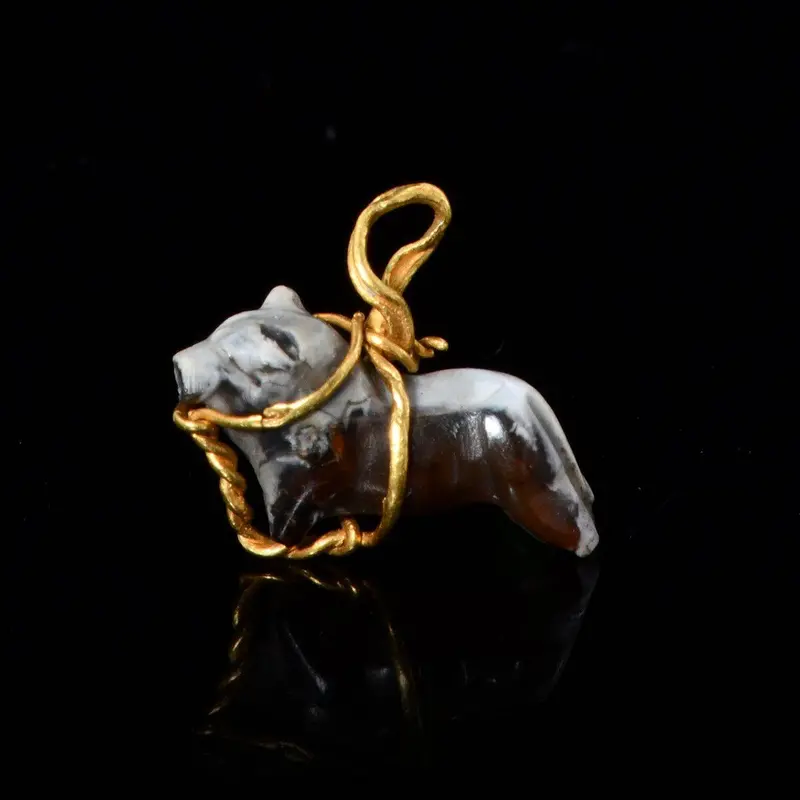 Middle Assyrian Bull Pendant, 16th–10th Century BCE