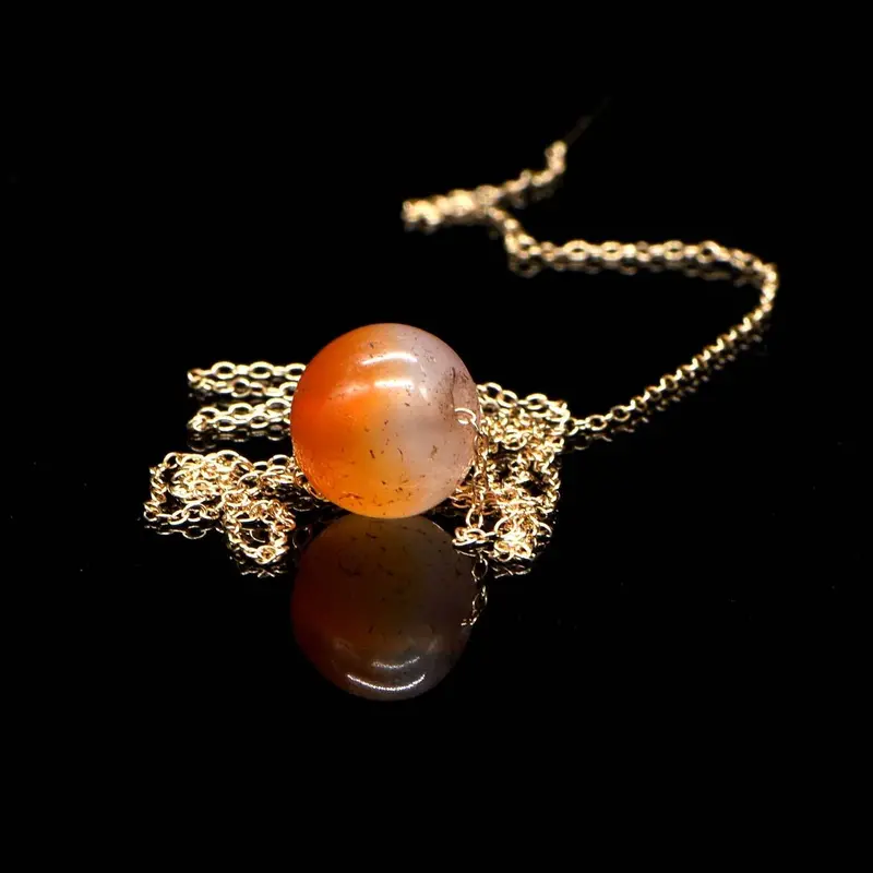 Middle Kingdom Carnelian Bead Pendant (ca. 2017–1750 BCE)
