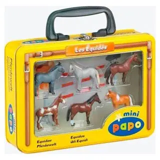 Mini Horses Twin Pack – Adorable Pair of Collectible Equine Figurines