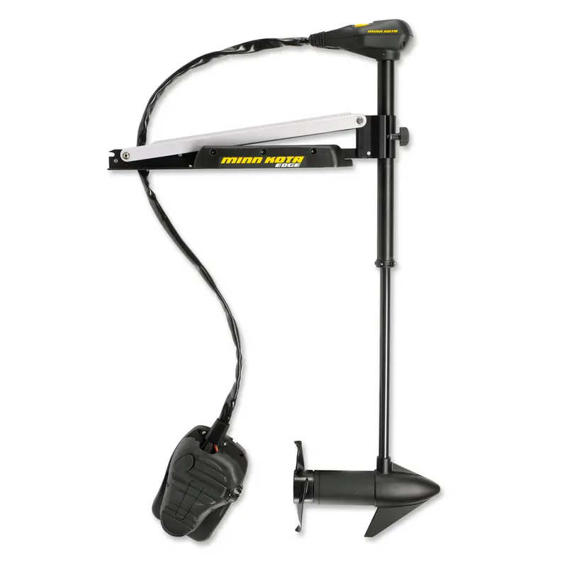 Minn Kota Edge 45 Remanufactured Trolling Motor — Latch Door, Foot Control, 12V/45 lb Thrust, 42″ Shaft