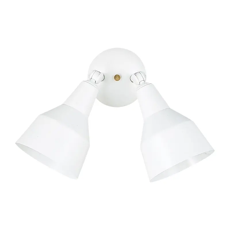 Model 8607 Dual-Light Outdoor Swivel Flood Lamp