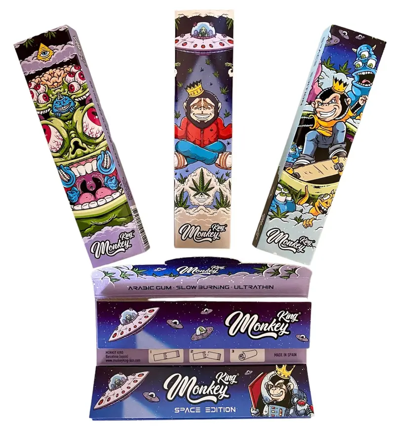 Monkey King Space King Size Rolling Kit with Tips