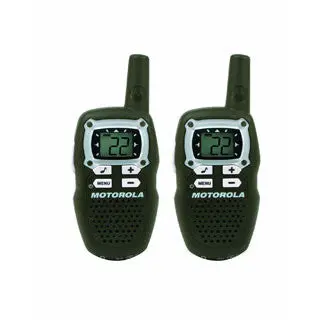 Motorola Talkabout 10-Mile FRS Radio Pair – Easy-Use Walkie Talkies