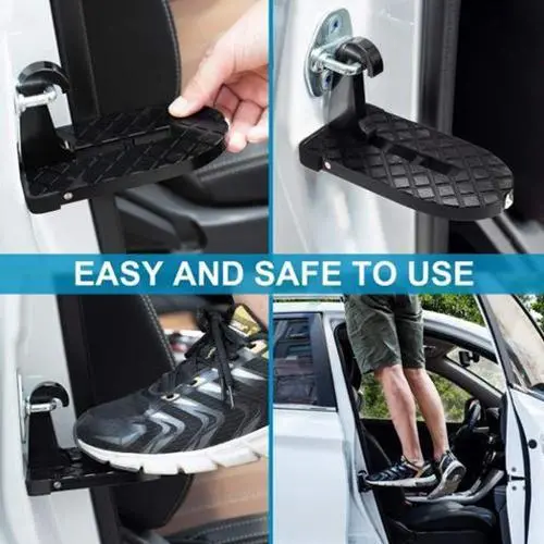 Multi-Use Car Rooftop Step Ladder and Doorstep