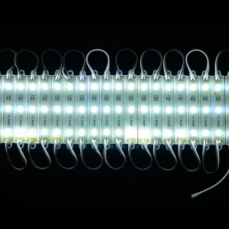 Multi-White 5630 LED Module – 3-LED Cluster, 20×3 Format, 12V DC