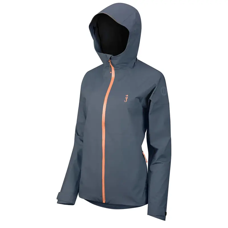 Mustang Callan Women’s Waterproof Jacket in Admiral Gray – Medium (Model MJ2950-191-M-240)