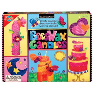 Natural Beeswax Candle Set