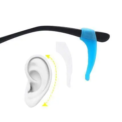 Non-Slip Eyeglass Holder Clips (2 Pairs)