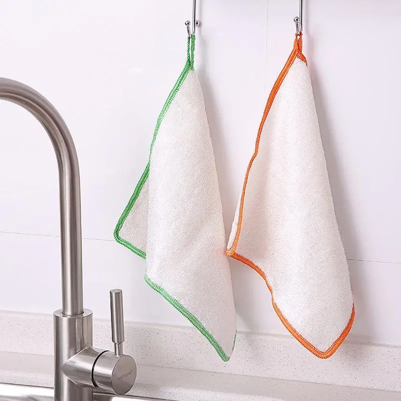 Oil-Free Cleaning Cloth – 2-Piece Microfiber Dish Towel Set