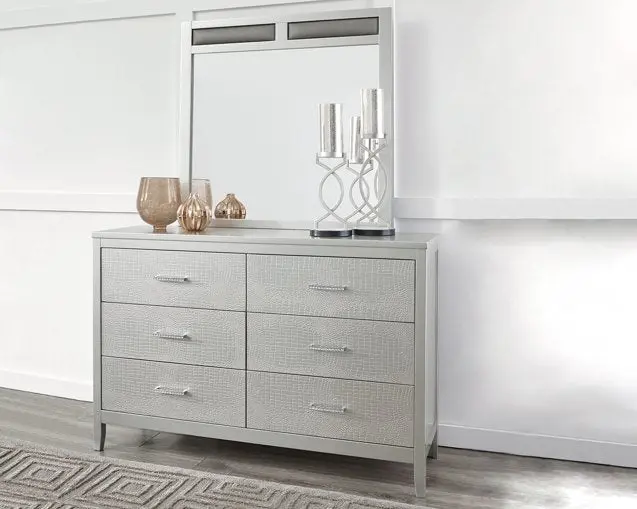 Olivet Dresser with Full-Length Mirror Included