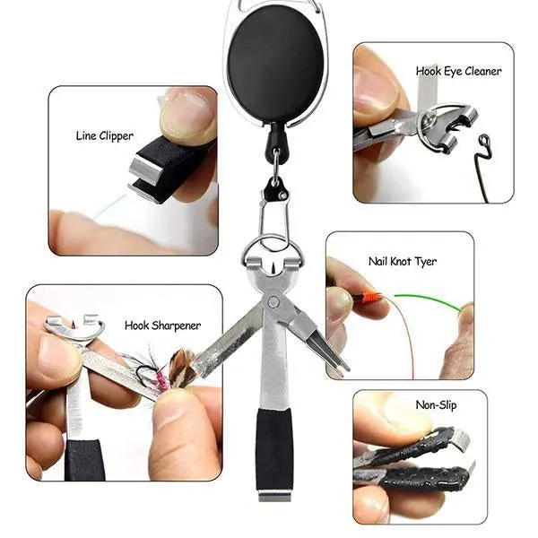 One-Handed Knot Tying Tool for Fishing, Camping & Outdoor Use