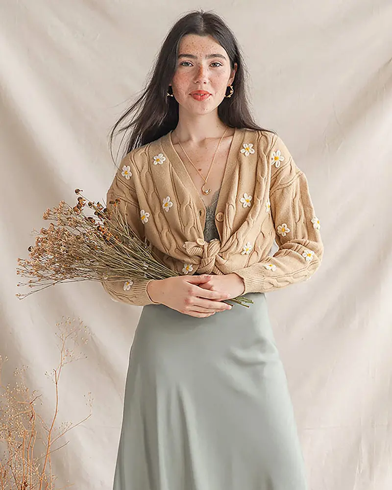 Oopsy Daisy Playful Layering Cardigan