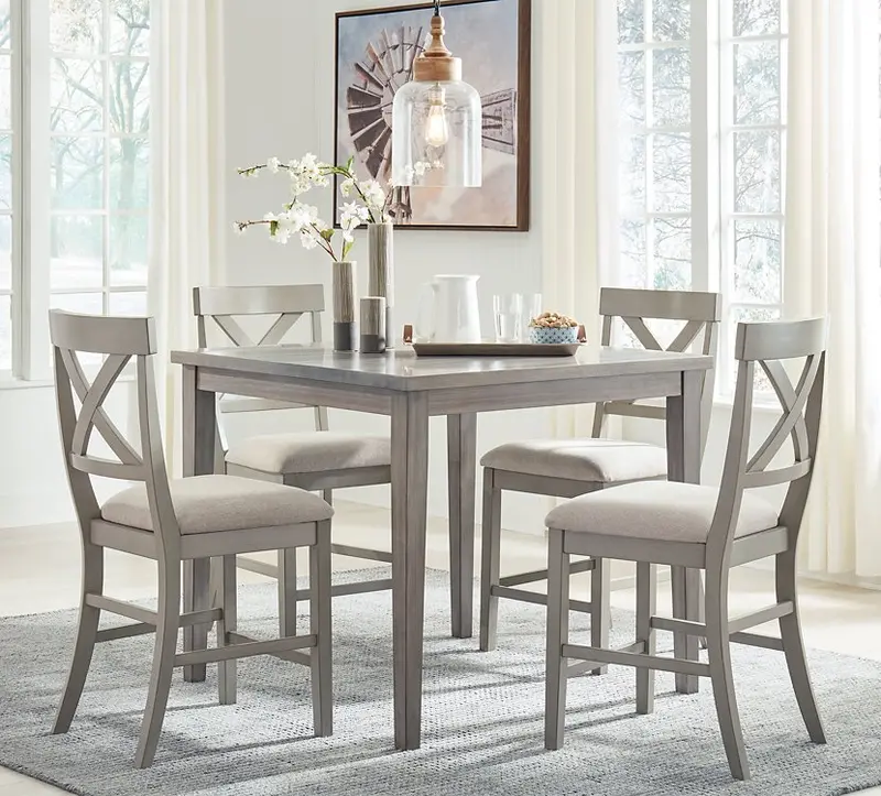 Parellen Counter Height Dining Table – Modern Bar-Style Table