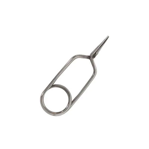 Partridge Medium Hackle Pliers – Ergonomic Tweezers for Standard-Sized Hackles