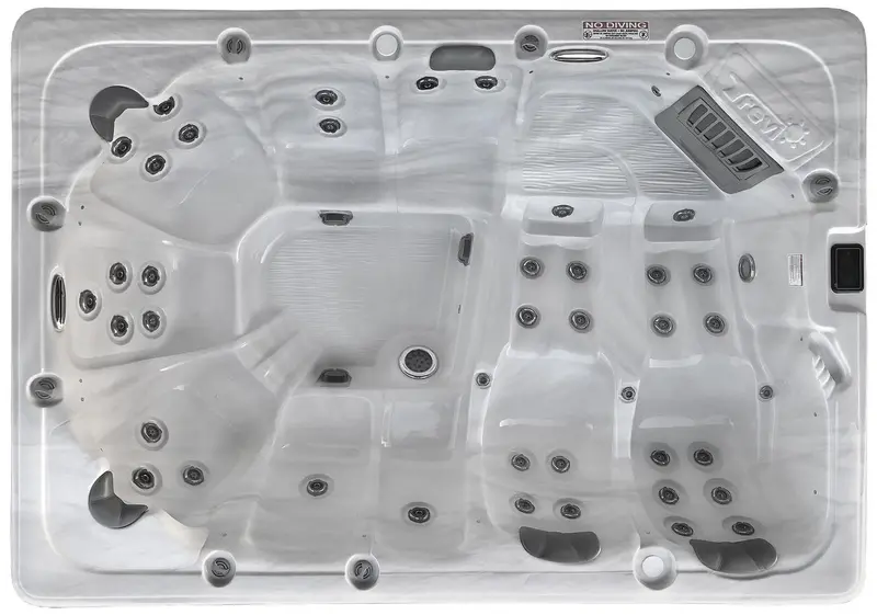 Party DXL Double Lounger Hot Tub for Social Use