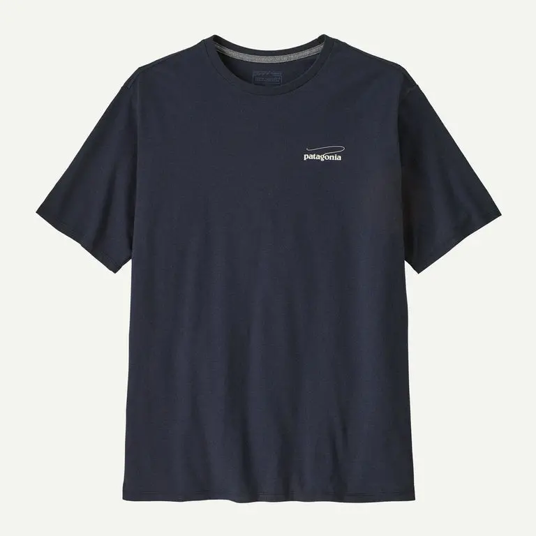 Patagonia Men’s Casting Logo Responsibili-Tee Eco-Friendly Tee
