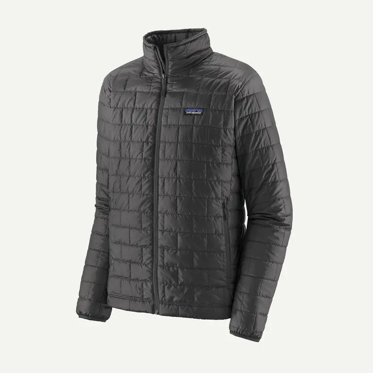 Patagonia Men’s Nano Puff Jacket – Forge Grey Insulated Layer