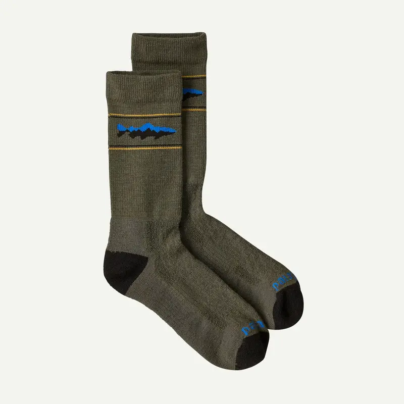 Patagonia Merino Wool Blend Crew Socks – Comfortable, Moisture-Wicking Base Layer