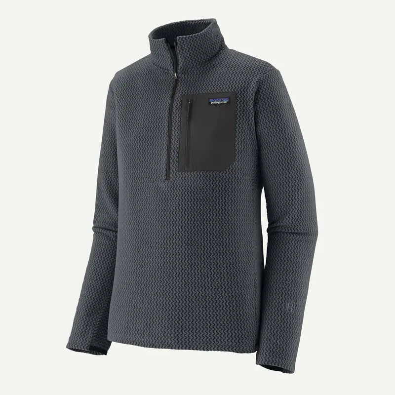 Patagonia R1 Fleece Air Zip-Neck – Smolder Blue