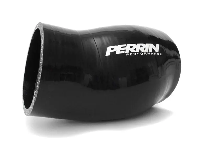 Perrin Black Silicone Top-Mount Intercooler Coupler for 2005–2009 Legacy GT, Outback XT, 2009–2018 Forester XT, and 2008–2021 WRX