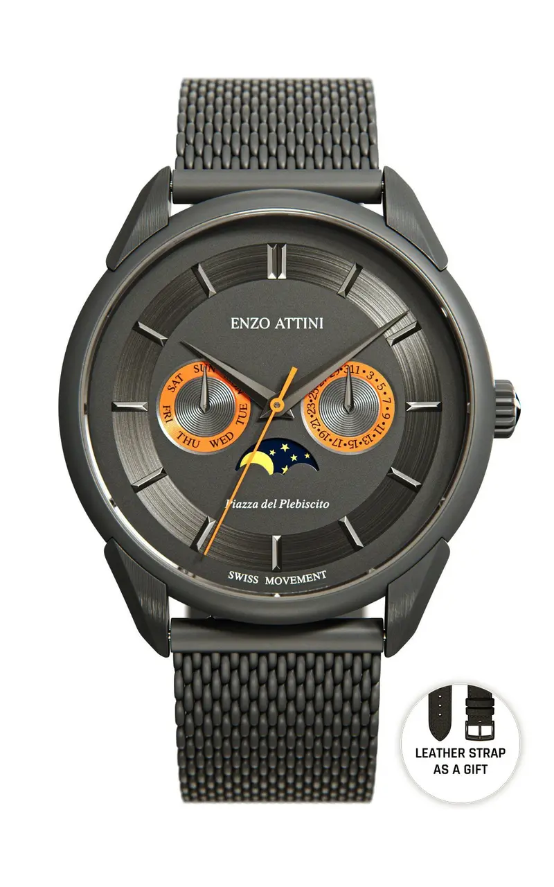 Piazza del Plebiscito Naples Elegant Watch