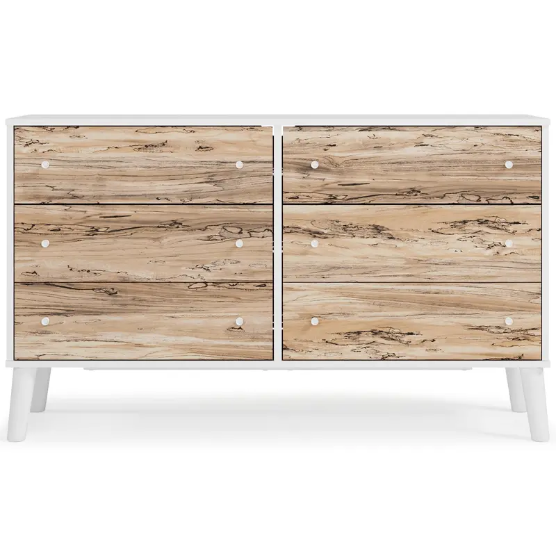 Piperton 6-Drawer Dresser – Modern Bedroom Storage Cabinet