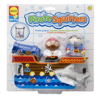Pirate-Themed Bath Squirt Toys