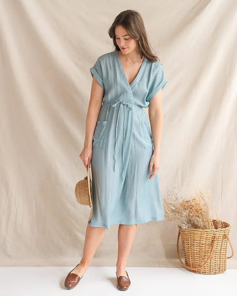 Porch Stories Relaxed Fit Dress