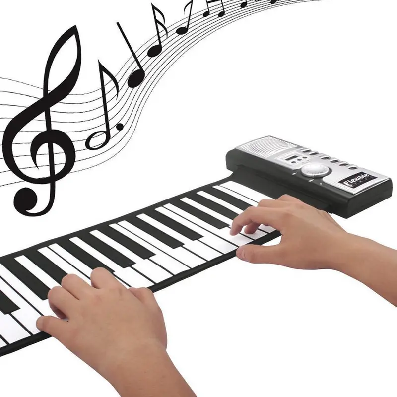Portable 61-Key Digital Electronic Piano