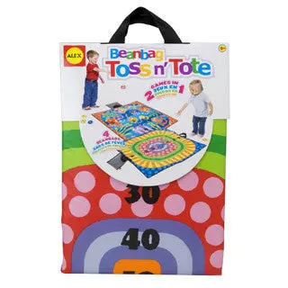 Portable Bean Bag Toss Game with Carry Tote