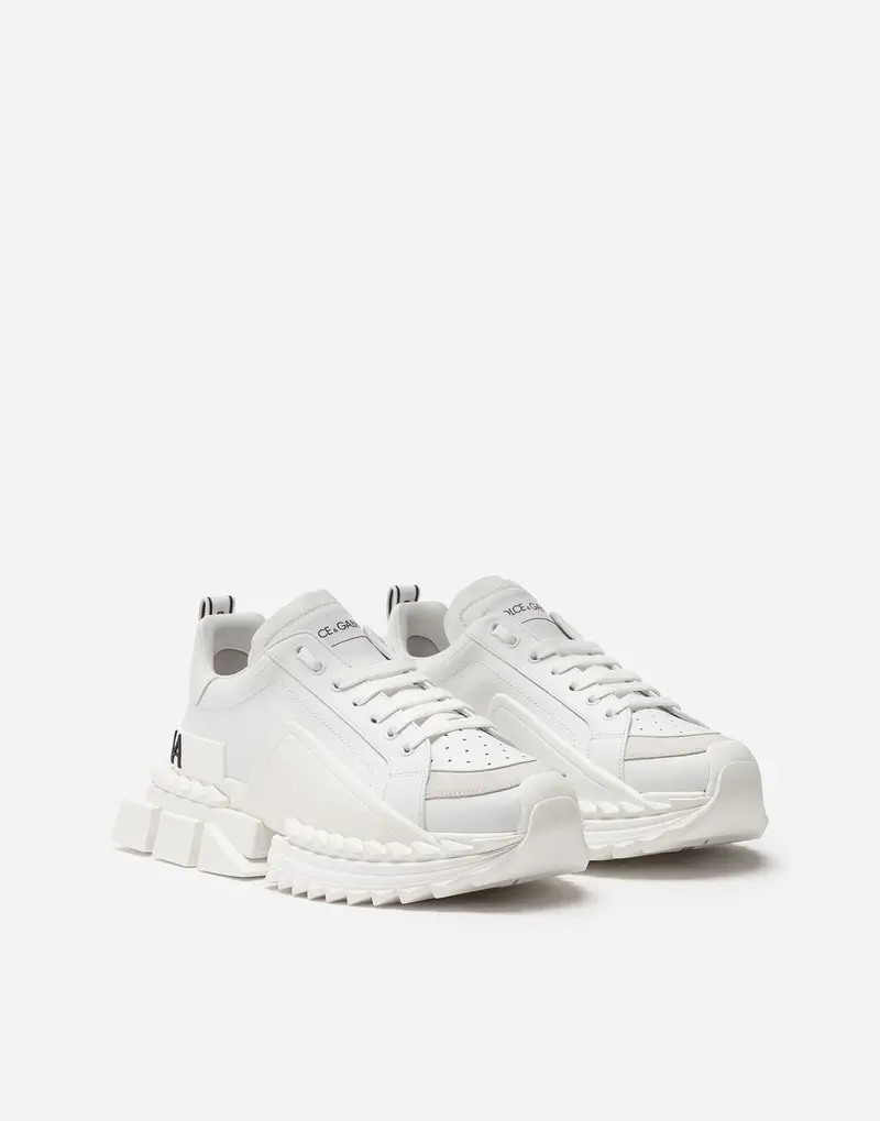 Premium Calfskin Leather Sneakers – Modern Casual Footwear
