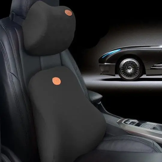 Premium Car Seat Cushion with Memory Foam Support (1 Set)
