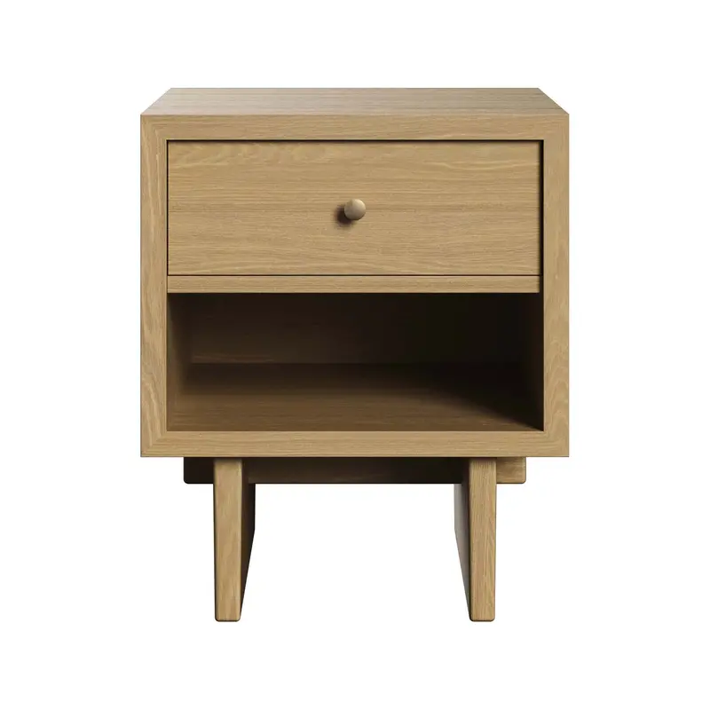Private Minimalist Wooden Side Table