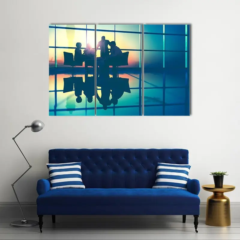 Professional Business Meeting Canvas Art Print