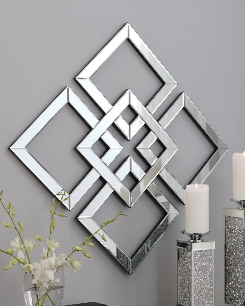 Quinnley Arched Wall Mirror with Modern Frame