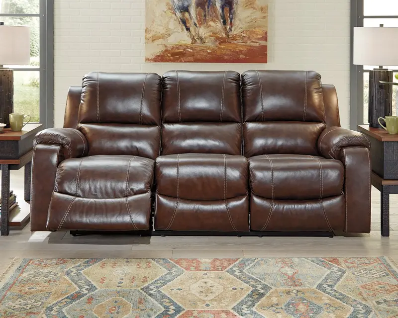 Rackingburg Power Reclining Sofa with Lumbar Support