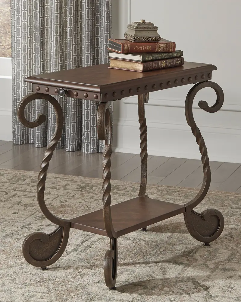 Rafferty Compact Chairside End Table
