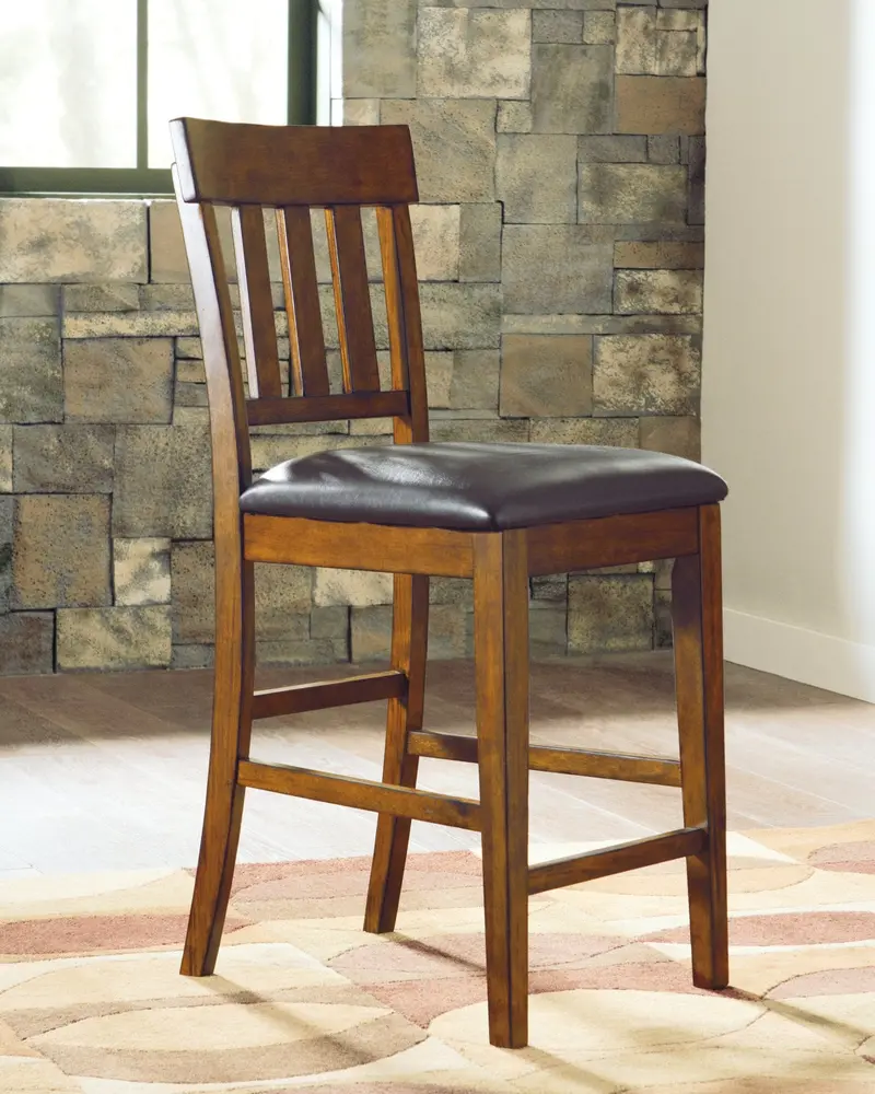 Ralene Adjustable Counter-Height Bar Stool with Footrest