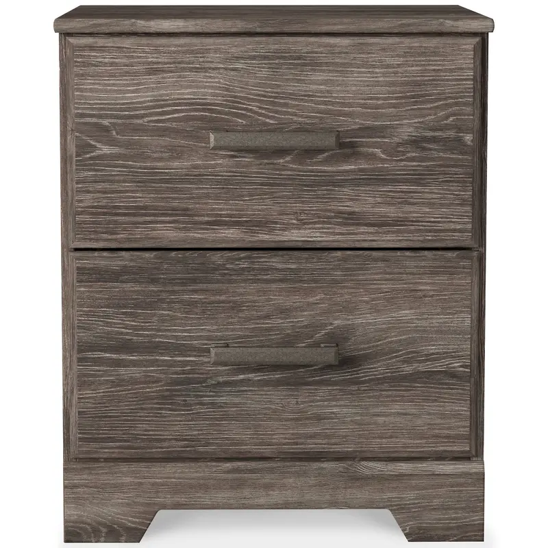 Ralinksi Compact Nightstand with Drawer and Open Shelf