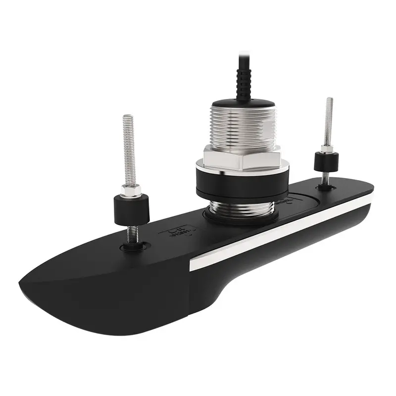 Raymarine RVM-400 Stainless Steel Thru-Hull Transducer – 0° Deadrise, 8M Cable – A80704
