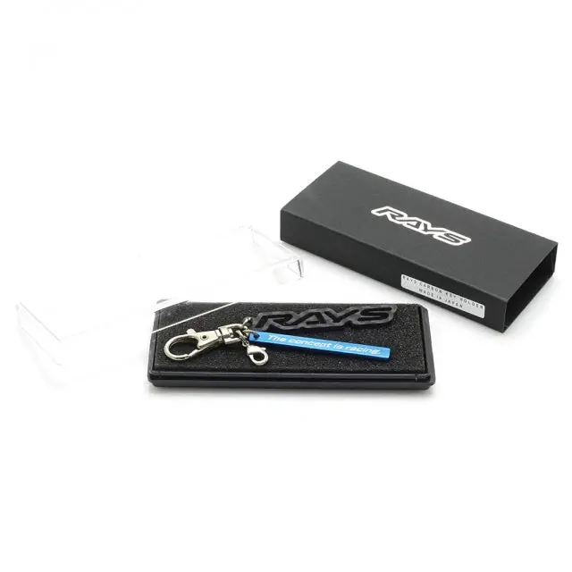 RAYS Engineering Carbon Fiber Keychain – Lightweight & Durable