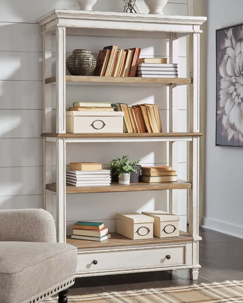 Realyn Tall 75-Inch Bookshelf
