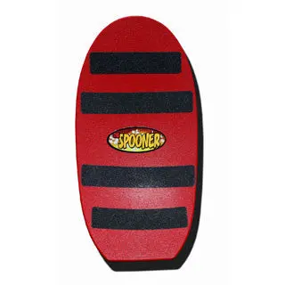 Red 24-Inch Spooner Balance Board for Children