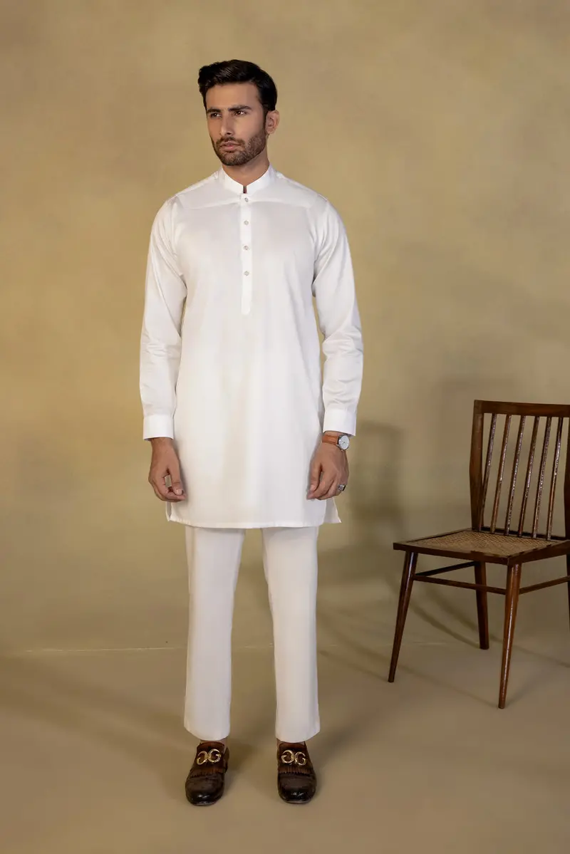 Refined Fine Cotton Kurta – Lightweight & Comfortable